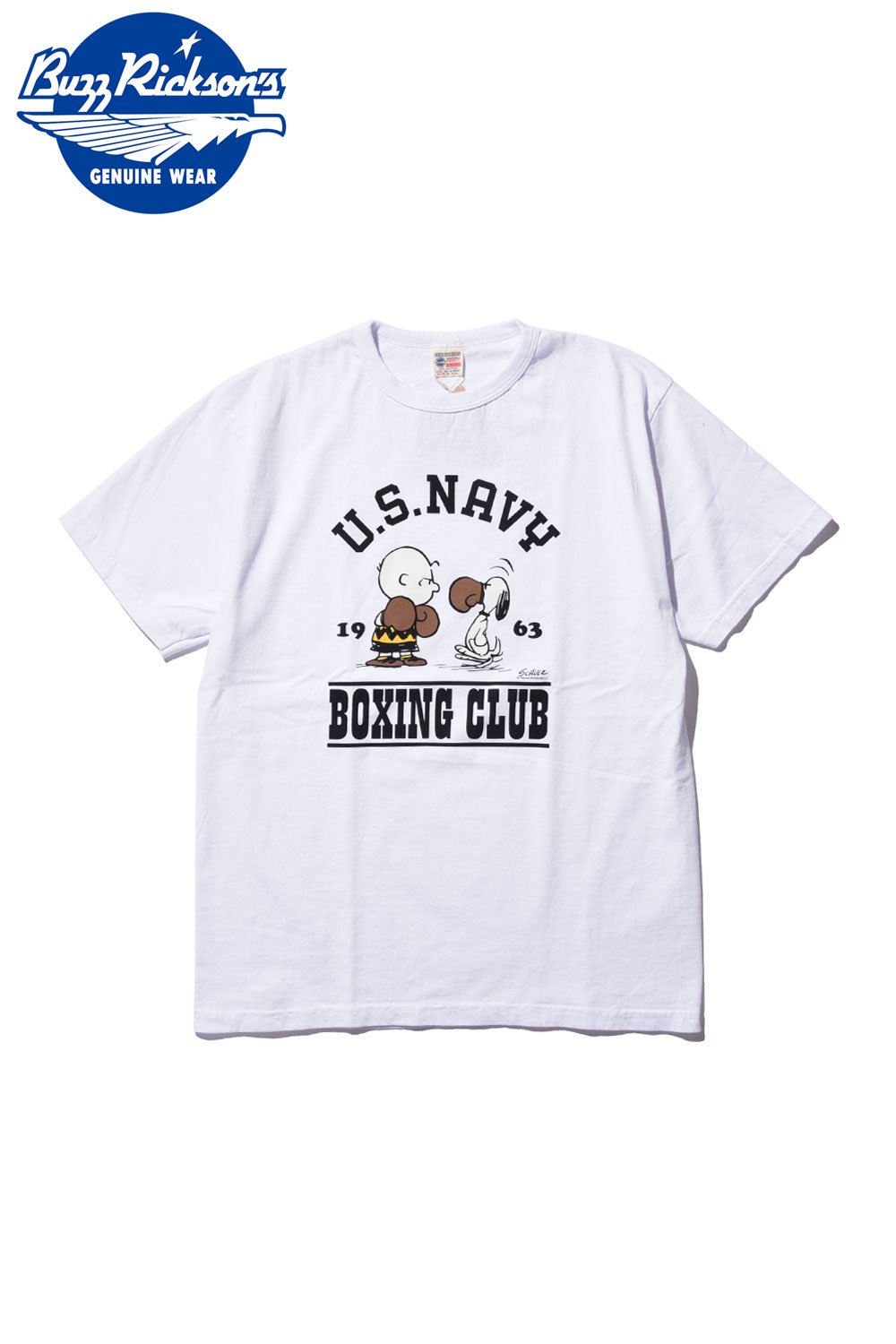 バズリクソンズ(BUZZ RICKSON'S) Tシャツ BUZZ RICKSON'S x PEANUTS S/S T-SHIRT 