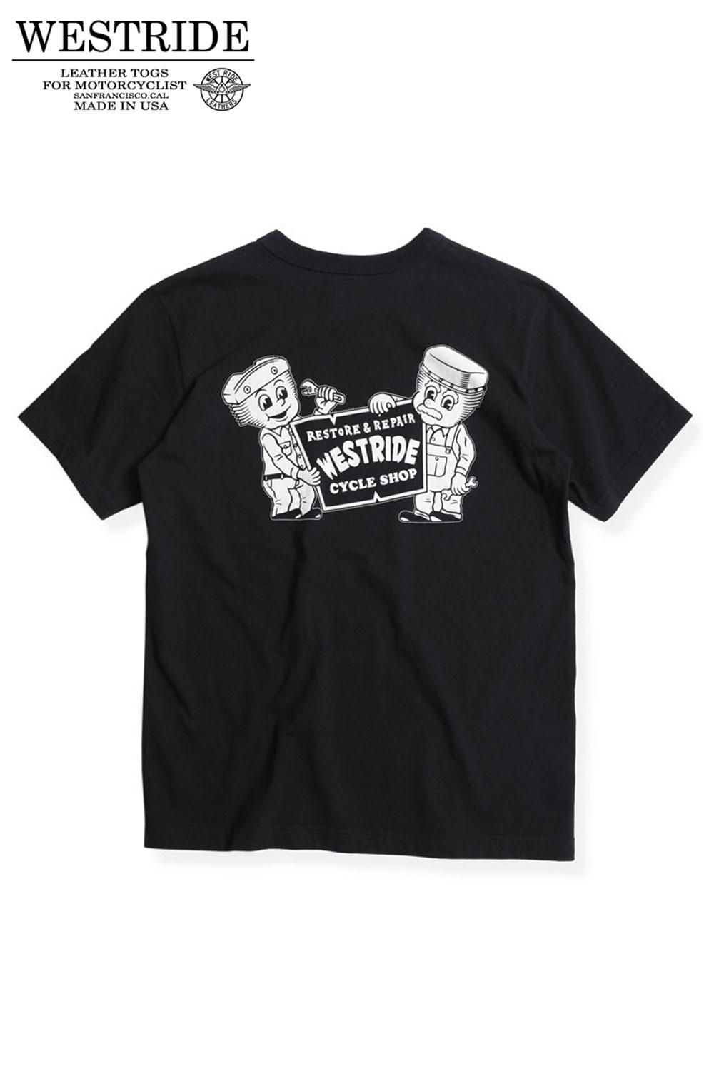WESTRIDE(ウエストライド) Tシャツ PT.TEE.22-05 通販正規取扱 WESTRIDE(ウエストライド) Tシャツ PT.TEE.22-05 通販正規取扱