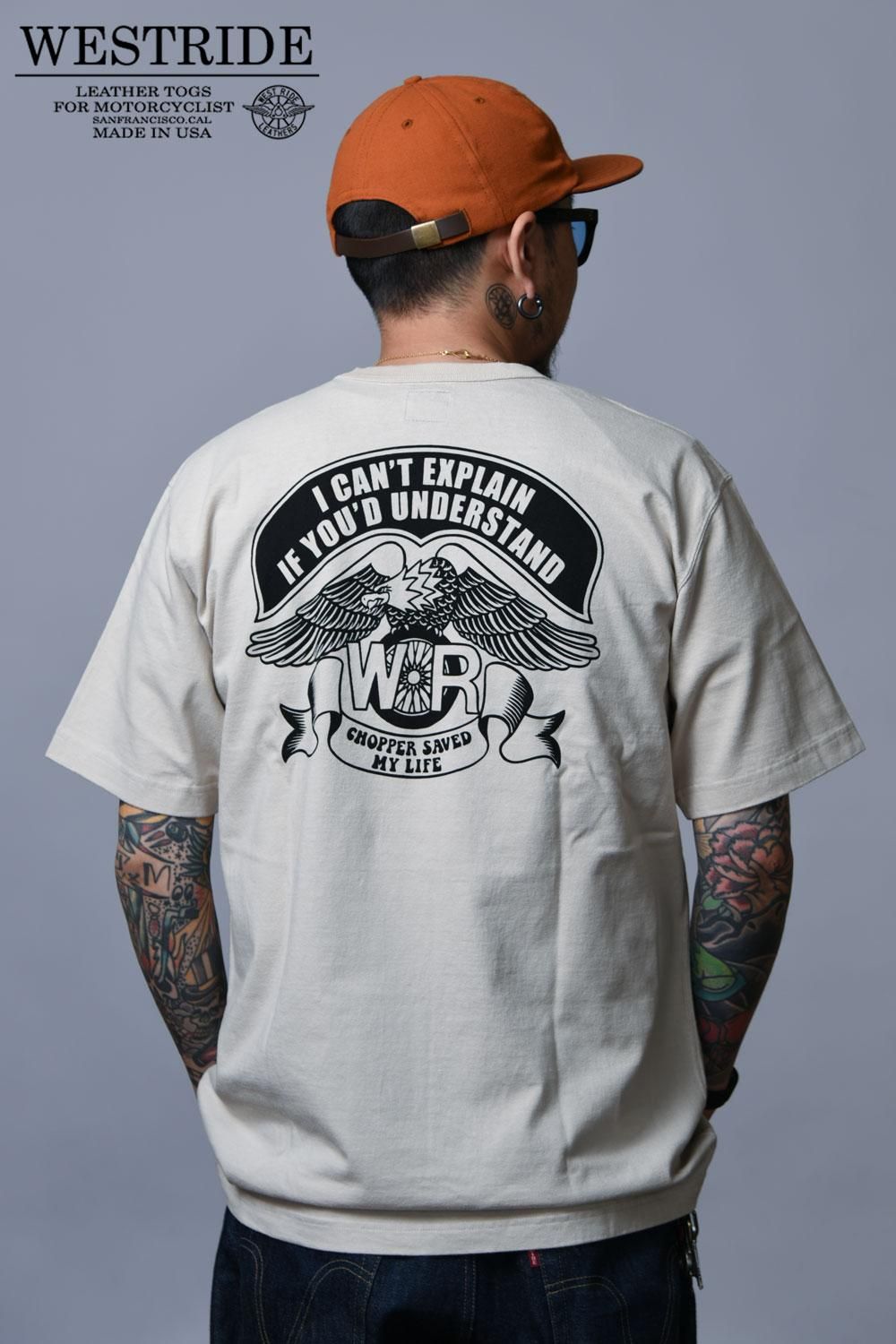 WESTRIDE(ウエストライド) Tシャツ PT.TEE.22-06 通販正規取扱 WESTRIDE(ウエストライド) Tシャツ PT.TEE.22-06 通販正規取扱