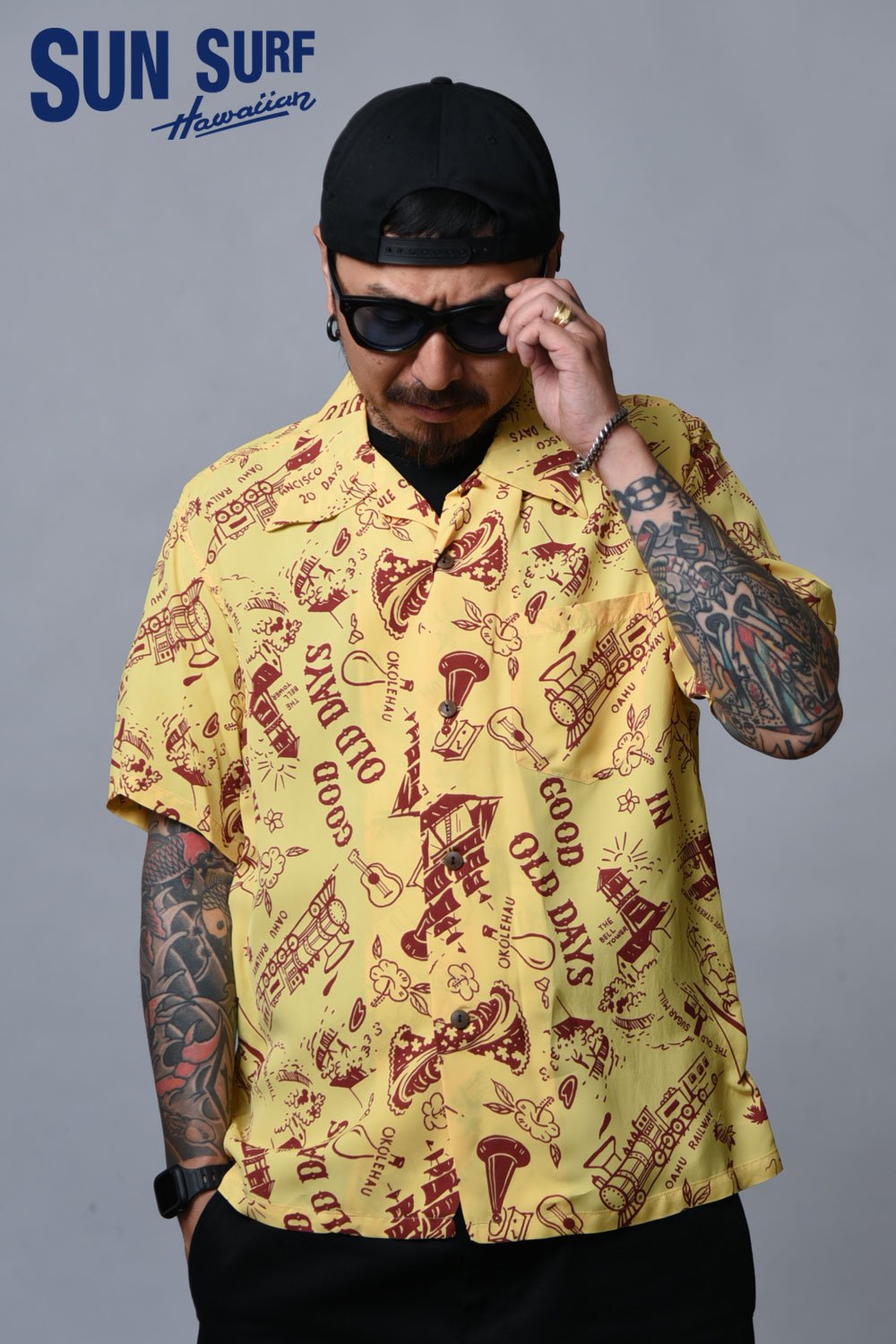 SUN SURF(サンサーフ) アロハシャツ RAYON HAWAIIAN SHIRT “GOOD OLD