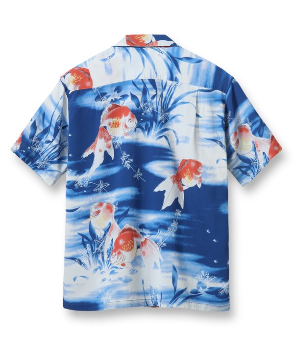 SUN SURF(サンサーフ) アロハシャツ RAYON HAWAIIAN SHIRT “GOLDFISH” SS38802 通販正規取扱 |  ハーレムストア公式通販サイト