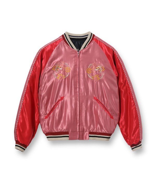 テーラー東洋 スカジャン スーベニアジャケット Early 1950s Style Acetate Souvenir Jacket “DUELLING  DRAGONS” × “WHITE TIGER” TT15173-162 通販正規取扱 | ハーレムストア公式通販サイト