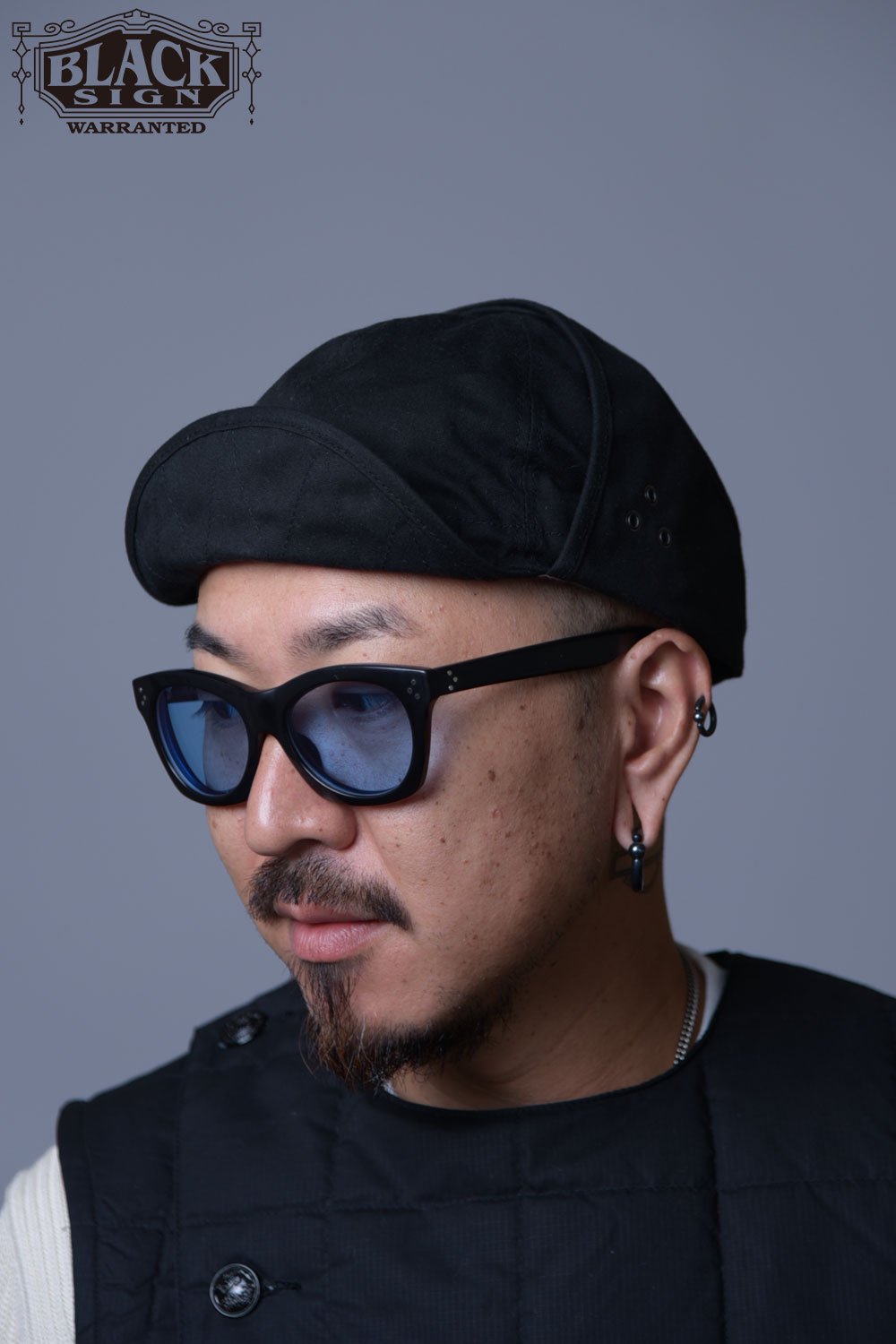 BLACK SIGN(ブラックサイン) キャップ Paraffin Weather Aviator Cap BSFC-22902BEI 通販正規取扱  | ハーレムストア公式通販サイト