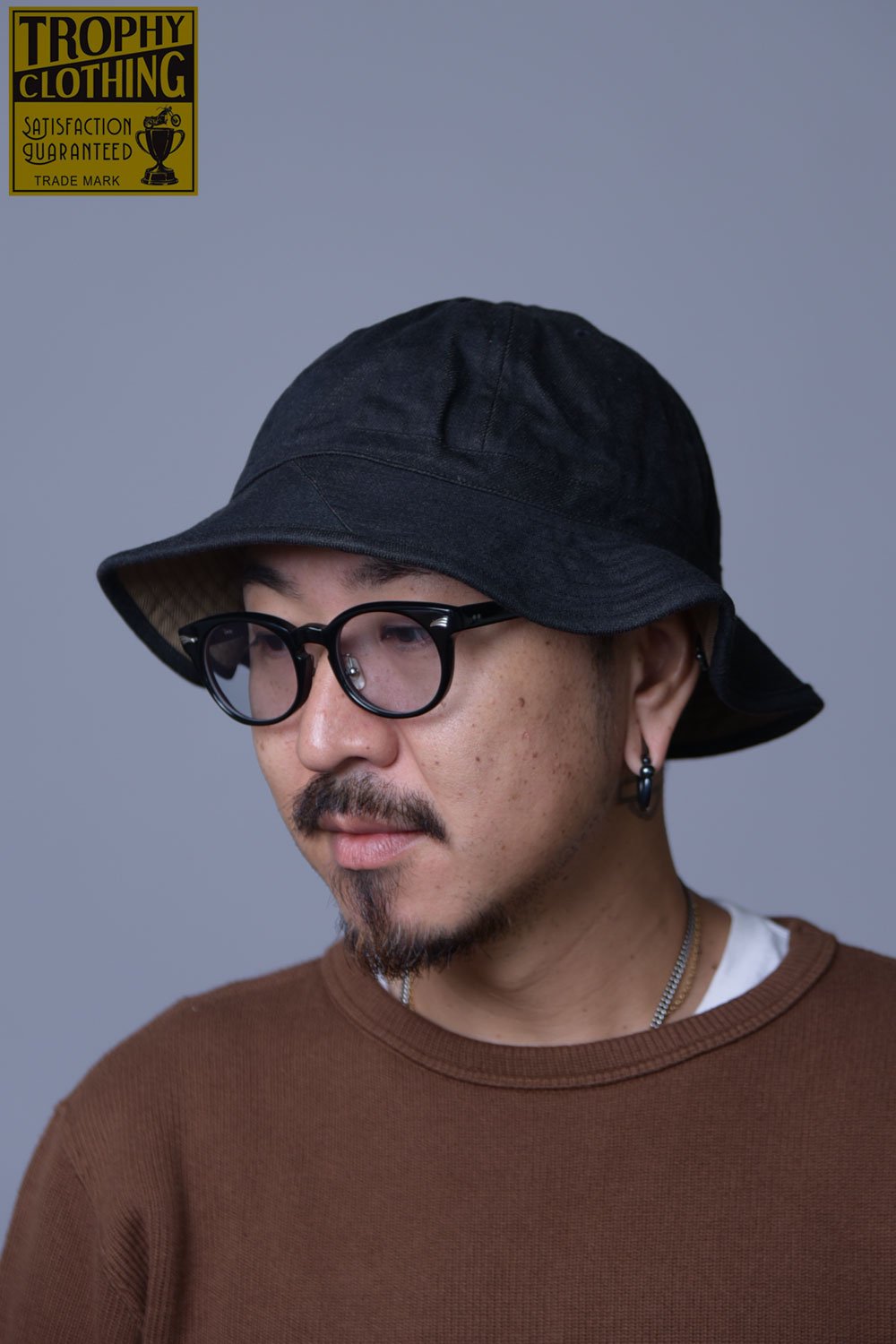 TROPHY CLOTHING(トロフィークロージング) デニムハット DENIM ARMY HAT TR22AW-701 通販正規取扱 |  ハーレムストア公式通販サイト
