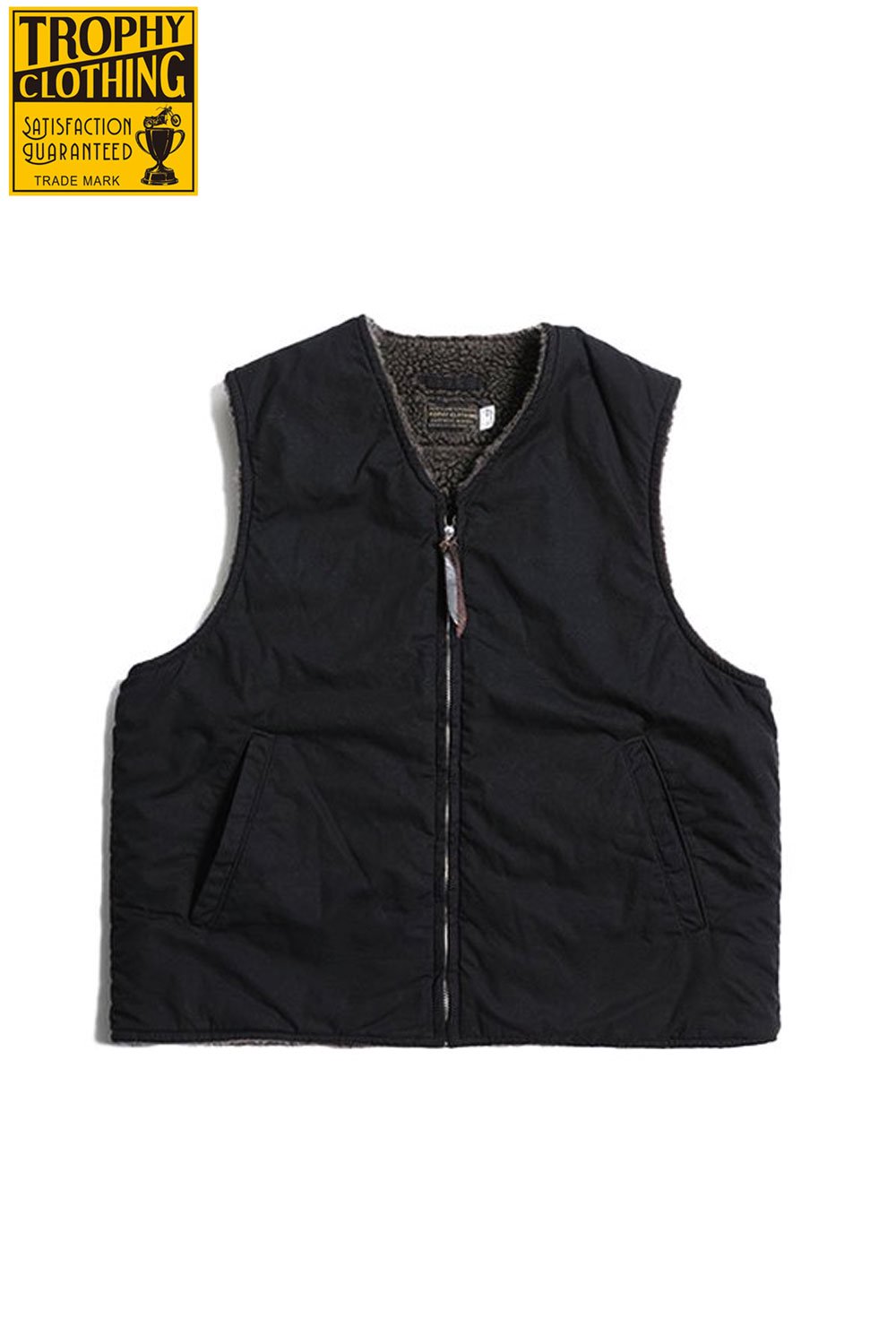 TROPHY CLOTHING(トロフィークロージング) デッキベスト DECK TR.MFG. VEST TR22AW-301 通販正規取扱 |  ハーレムストア公式通販サイト