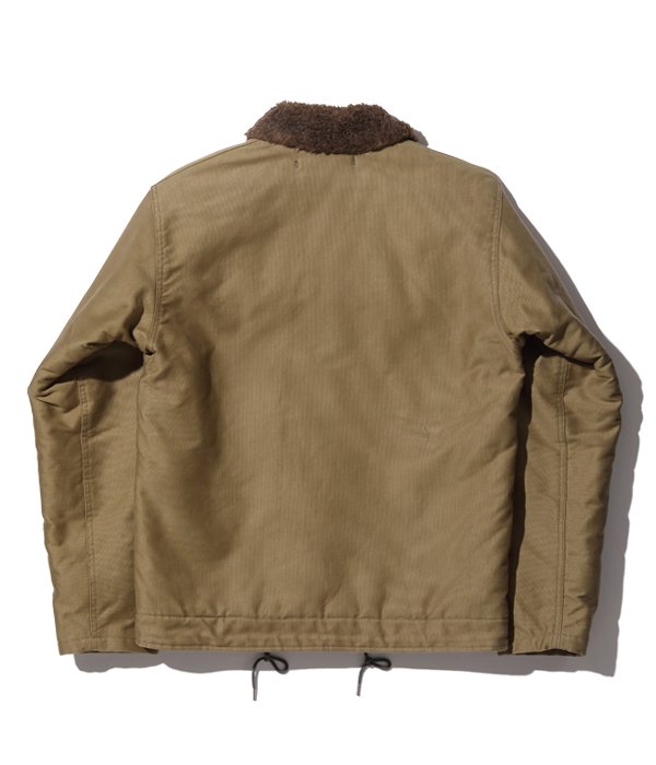 バズリクソンズ(BUZZ RICKSON'S) デッキジャケット Type N-1 Khaki “NAVY DEPARTMENT  DEMOTEX-ED” BR12032 通販正規取扱 | ハーレムストア公式通販サイト