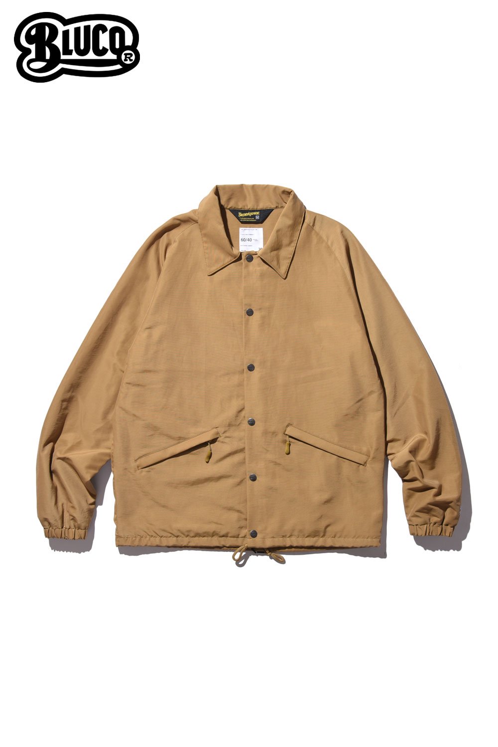 BLUCO WORK GARMENT(ブルコ) コーチジャケット 60/40 COACH JACKET OL-0341 通販正規取扱 |  ハーレムストア公式通販サイト