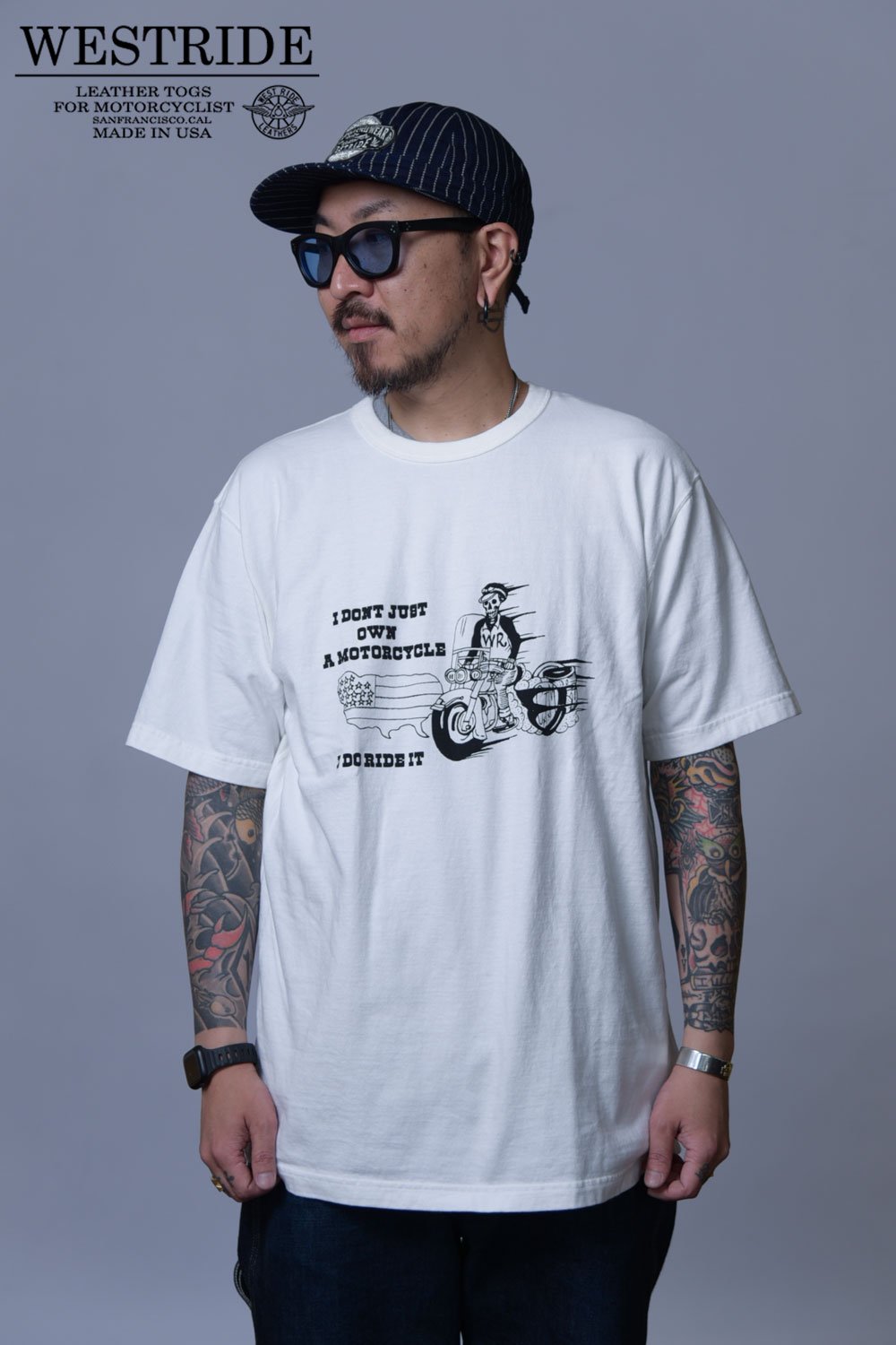 ウエストライド WEST RIDE M.M.C 7分袖 Tシャツ 34 - Tシャツ