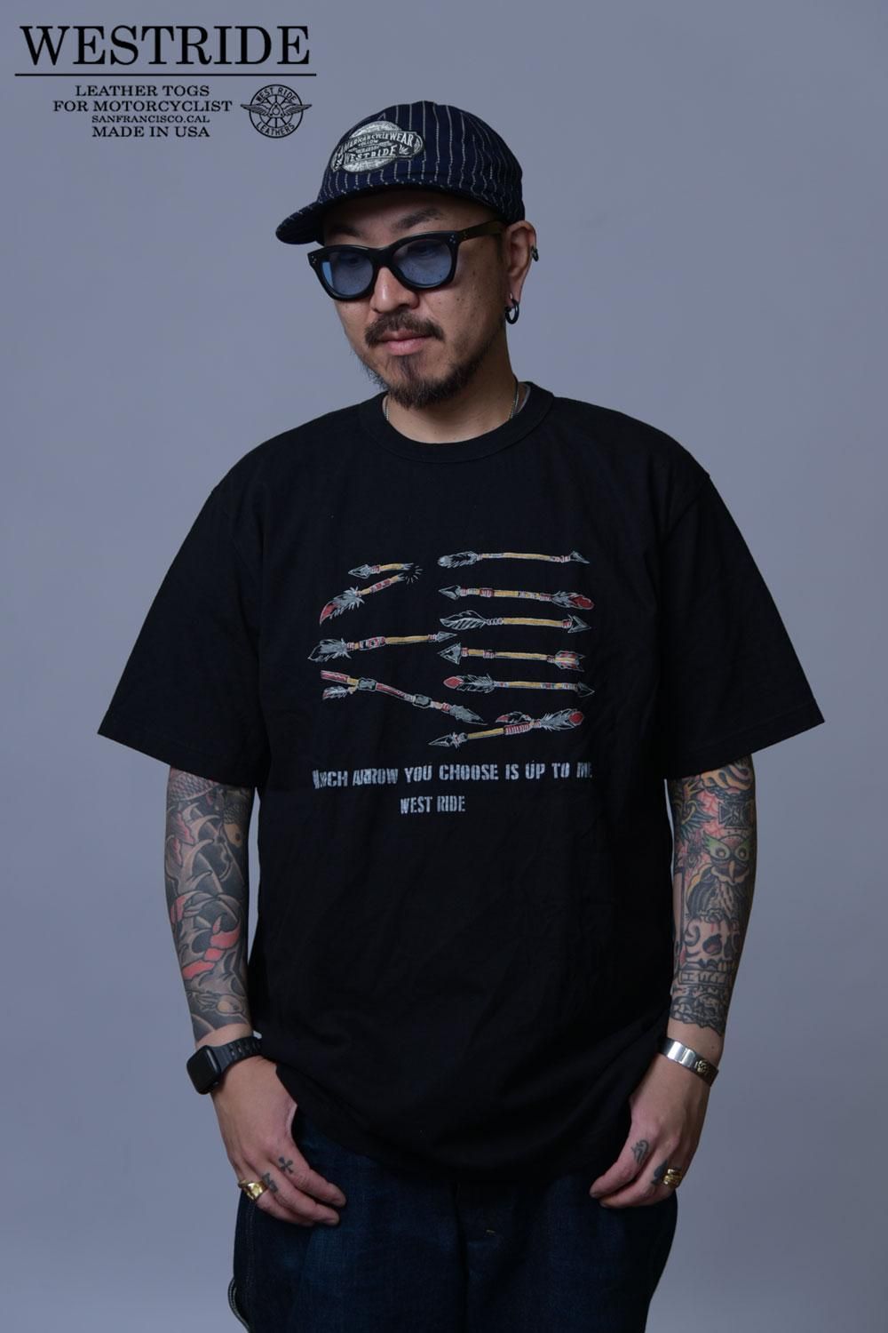WESTRIDE(ウエストライド) Tシャツ PT.TEE.23-12 通販正規取扱 WESTRIDE(ウエストライド) Tシャツ PT.TEE.23-12 通販正規取扱