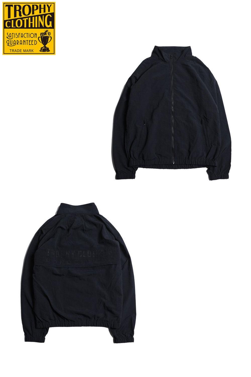 【F0124】TROPHY CLOTHING トラック ジャケット ブラック F0124】TROPHY CLOTHING トラック ジャケット ブラック 楽天市場