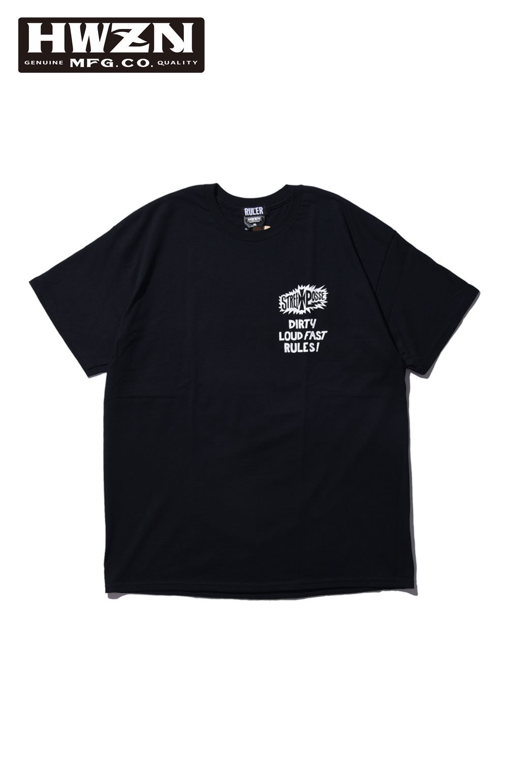 HWZNBROSS(ハウゼンブロス) Tシャツ STREET POSSE DLFR S/S T-SHIRTS