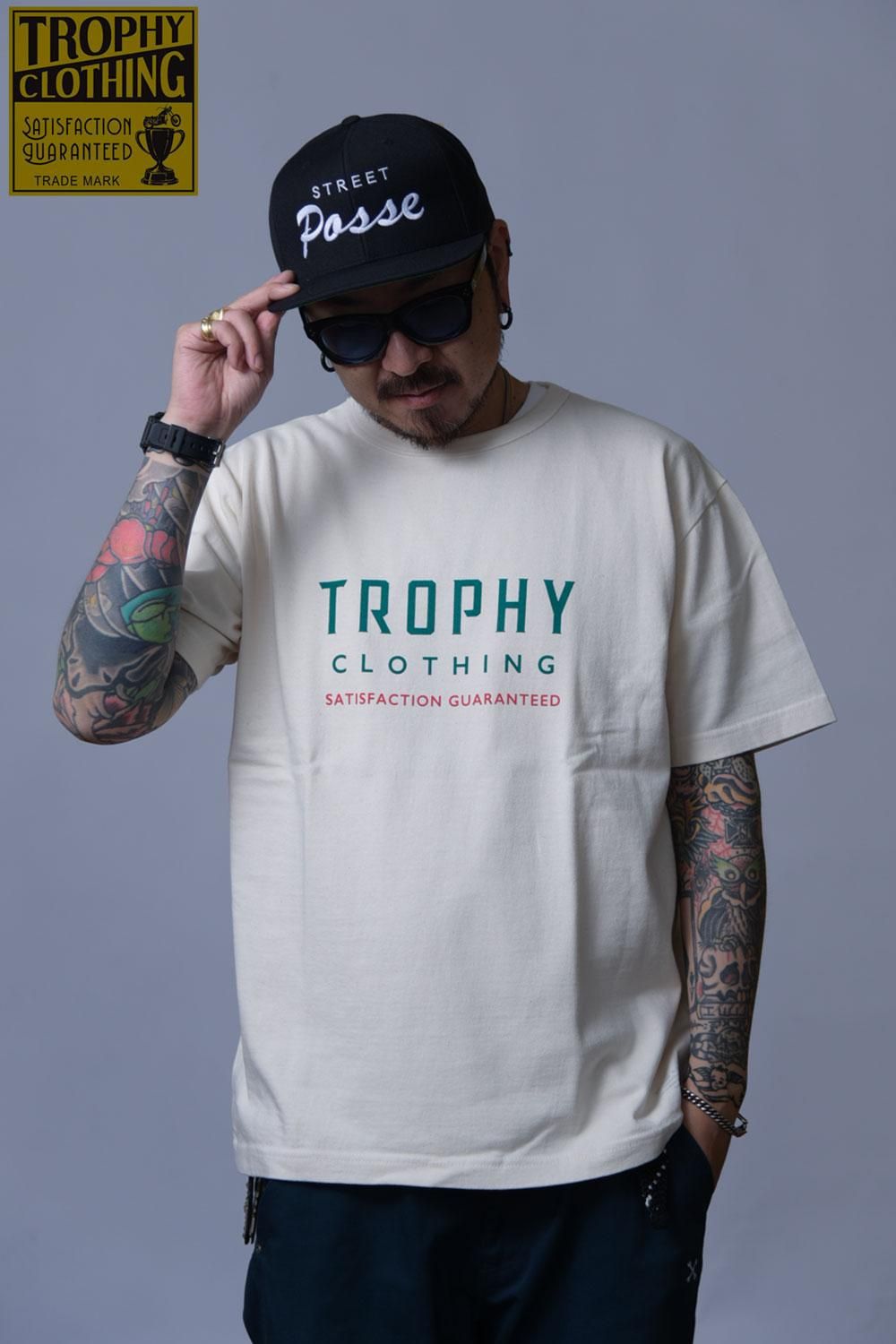 TROPHY CLOTHING(トロフィークロージング) Tシャツ HARVEST WORK OD