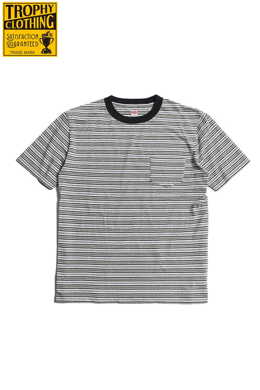 TROPHY CLOTHING(トロフィークロージング) ボーダーポケットTシャツ MULTI BORDER POCKET TEE  TR23SS-211 通販正規取扱 | ハーレムストア公式通販サイト