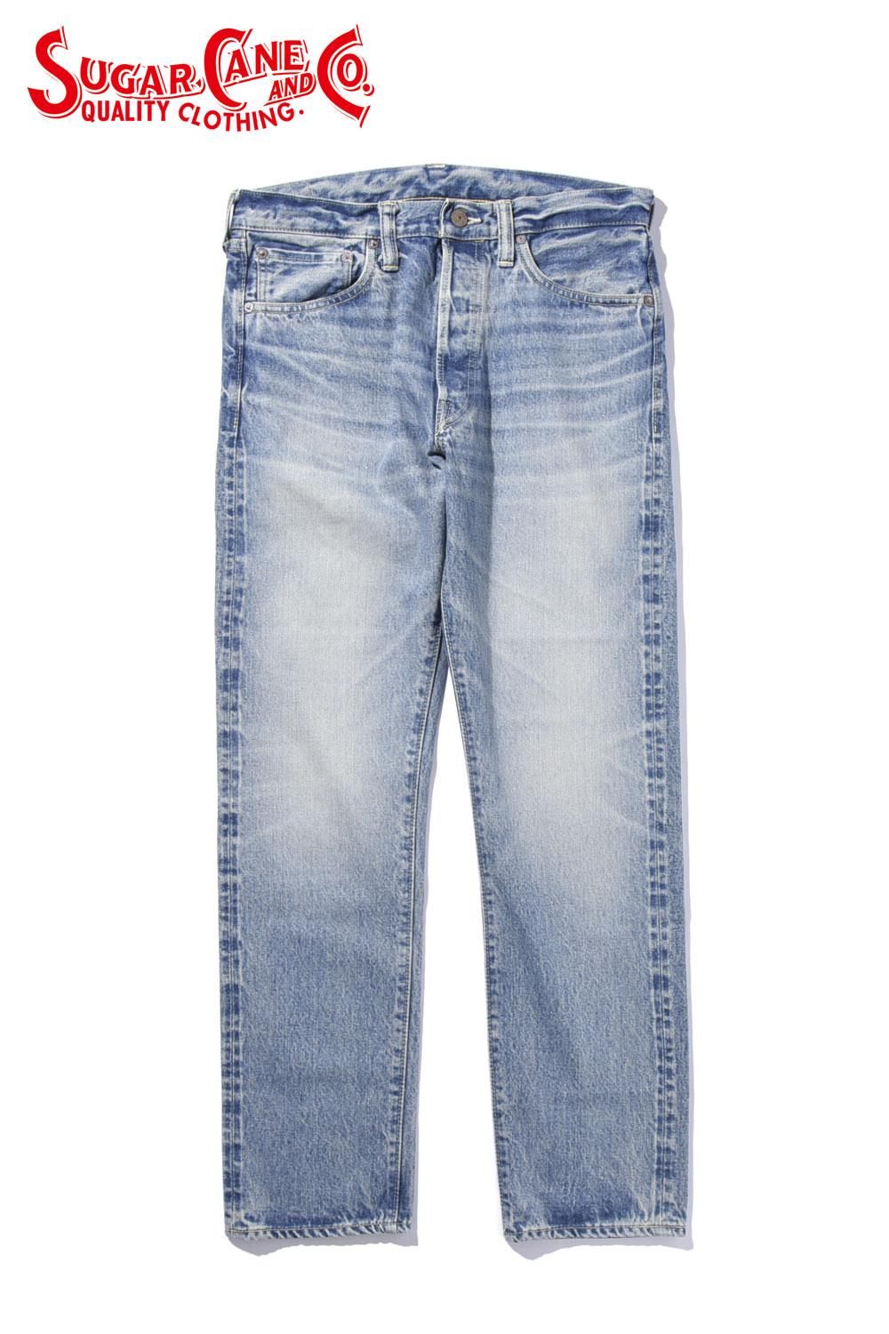 SUGAR CANE(シュガーケーン) デニムパンツ 14.25oz. DENIM 2021 AGED MODEL (SLIM TAPERED)  SC42021SW-427 通販正規取扱 | ハーレムストア公式通販サイト