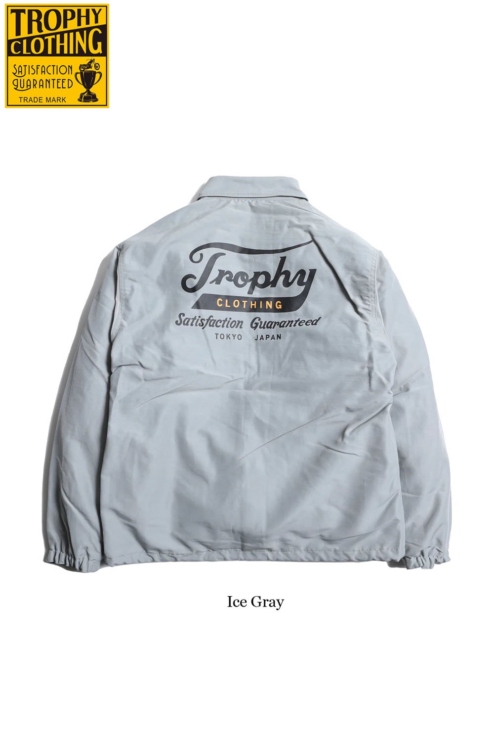 TROPHY CLOTHING(トロフィークロージング) コーチジャケット Classic Logo Warm Up Jacket  TR23AW-501 通販正規取扱 | ハーレムストア公式通販サイト