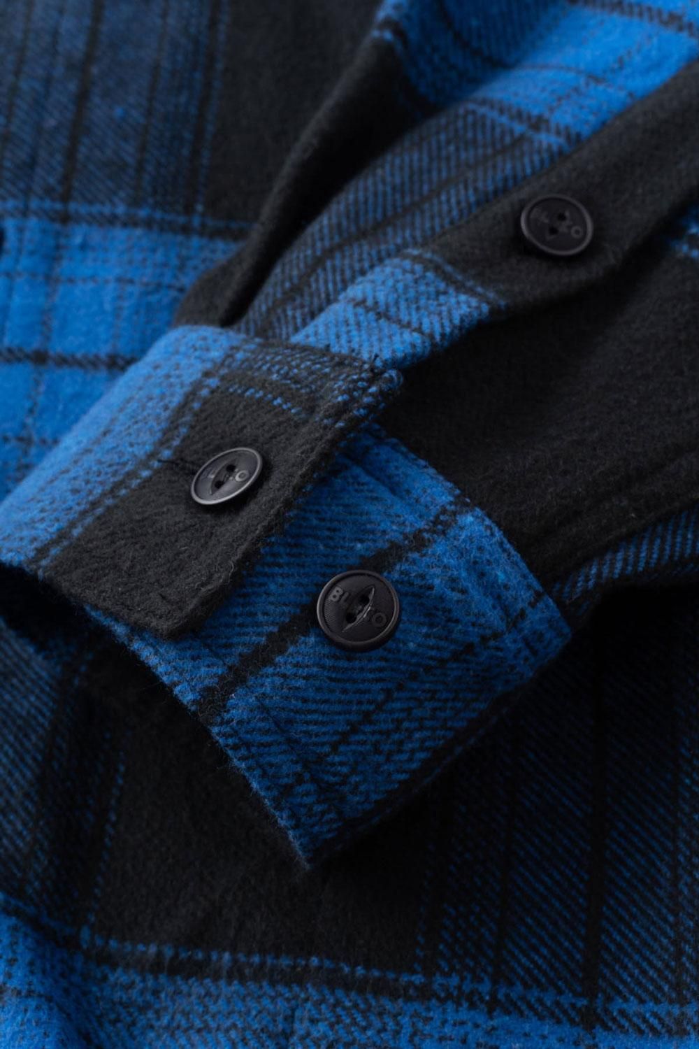 BLUCO WORK GARMENT(ブルコ) フランネルシャツ OMBRE CHECK