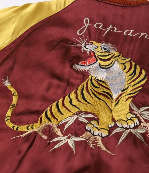 テーラー東洋 スカジャン スーベニアジャケット Late 1940s Style Acetate Souvenir Jacket “KOSHO u0026  CO.” Special Edition “DRAGON u0026 JAPAN MAP×ROARING TIGER” TT15416-145 通販正規取扱  | ハーレムストア公式通販サイト