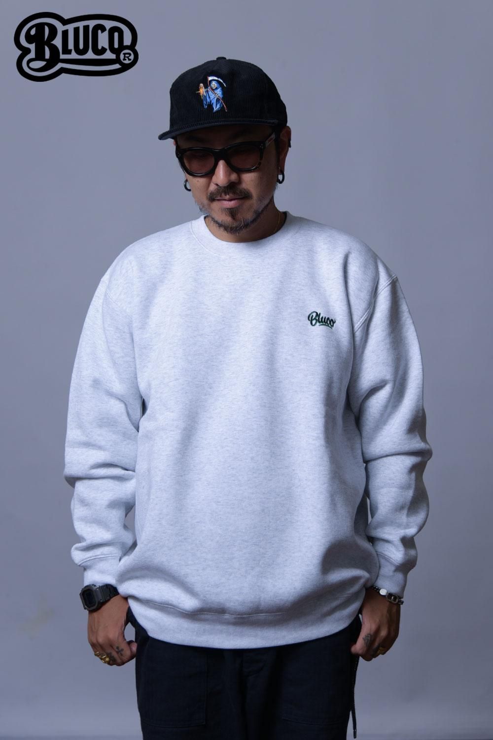 ブルコ/SWEAT PANT-Script-(H.GRY)L