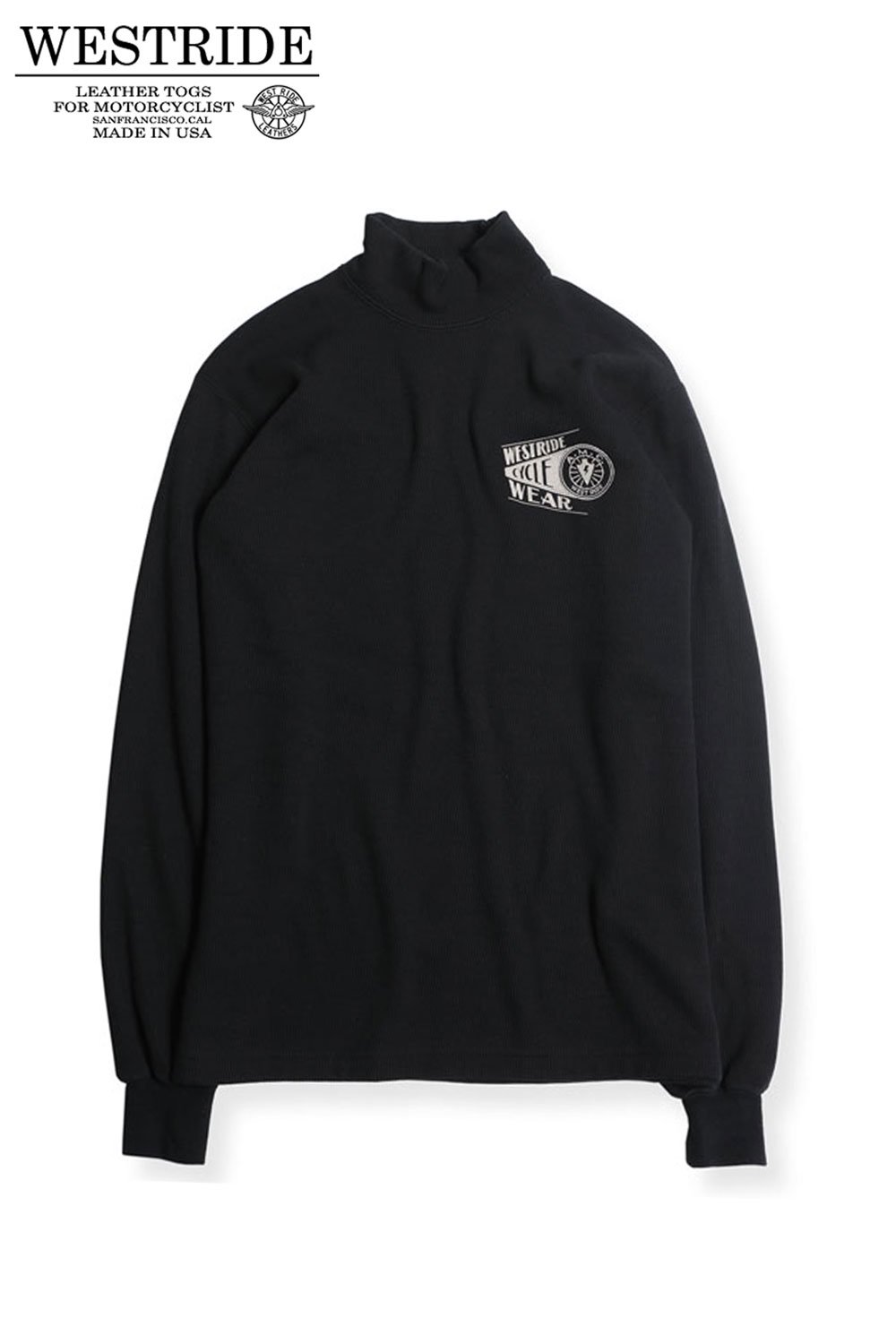 WESTRIDE(ウエストライド) サーマルハイネックロングスリーブTシャツ BOMBER THERMAL HIGH NECK IMF2203  通販正規取扱 | ハーレムストア公式通販サイト