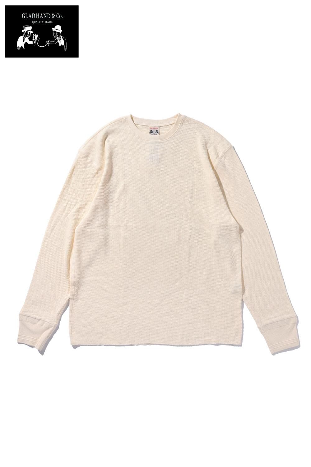 GLADHAND(グラッドハンド) ワイドワッフルロングスリーブTシャツ GLADHAND(グラッドハンド) ワイドワッフルロングスリーブTシャツ
