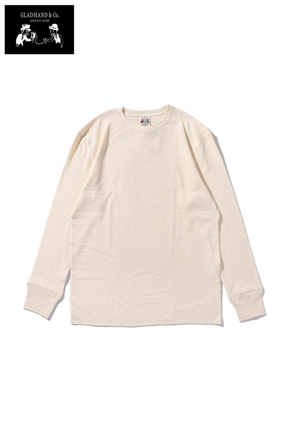 GLADHAND(グラッドハンド) ワッフルロングスリーブTシャツ GLADHAND(グラッドハンド) ワッフルロングスリーブTシャツ