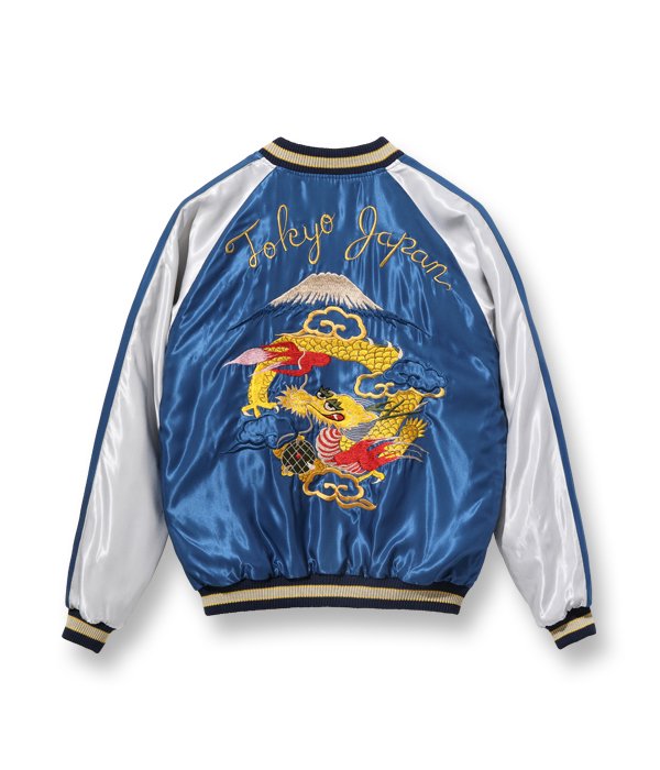 テーラー東洋 スカジャン スーベニアジャケット Mid 1950s Style Acetate Souvenir Jacket “WHITE  EAGLE×GOLD DRAGON” TT15491-119 通販正規取扱 | ハーレムストア公式通販サイト