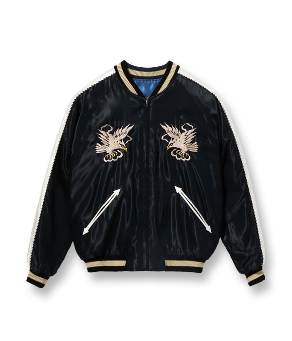 テーラー東洋 スカジャン スーベニアジャケット Mid 1950s Style Acetate Souvenir Jacket “WHITE  EAGLE×GOLD DRAGON” TT15491-119 通販正規取扱 | ハーレムストア公式通販サイト