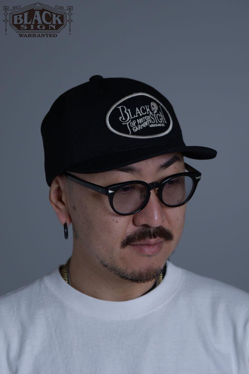 NigelCabouブラック　サイン　キャップ　BLACK DENIM TRUCKER CAP