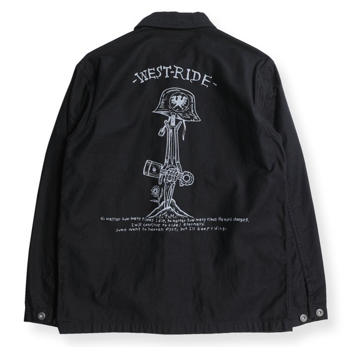 WESTRIDE(ウエストライド) ユーティリティージャケット W-44 JACKET MBS2403 通販正規取扱 | ハーレムストア公式通販サイト