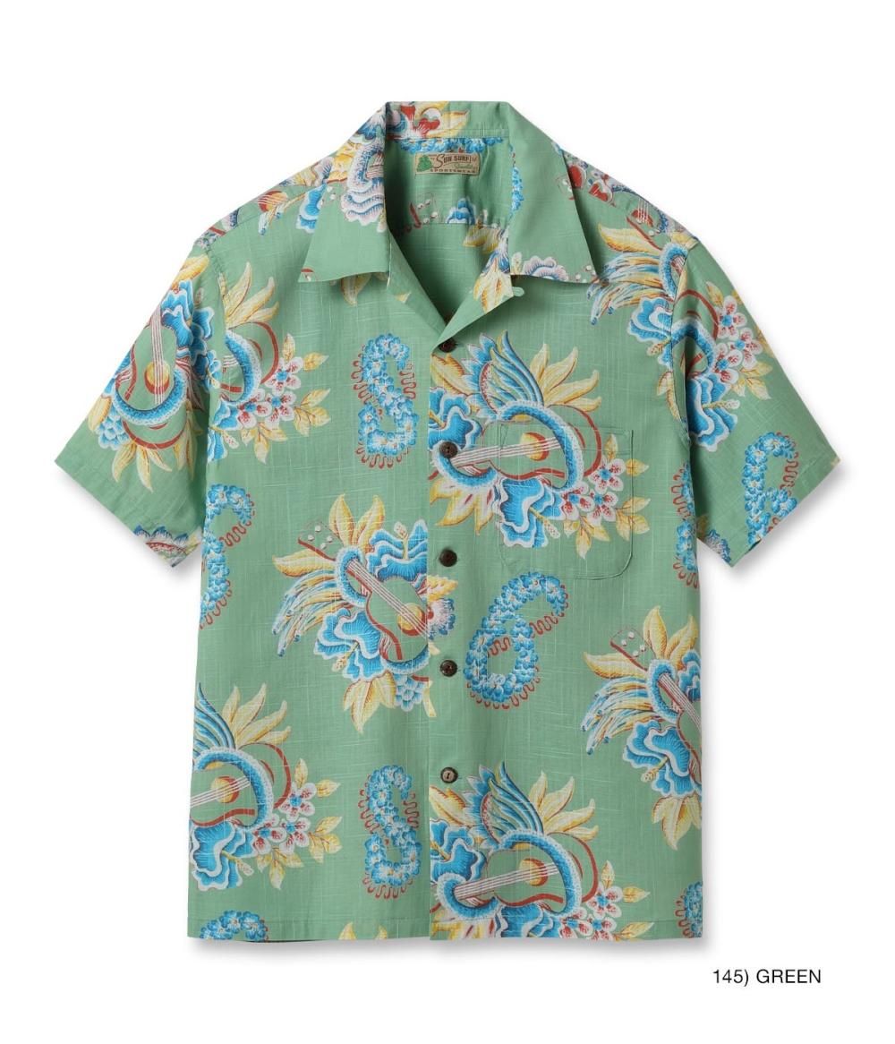 SUN SURF(サンサーフ) アロハシャツ COTTON × LINEN OPEN SHIRT
