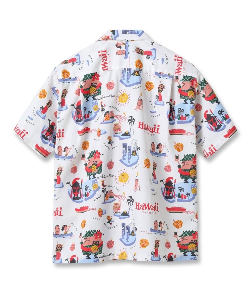 SUN SURF(サンサーフ) アロハシャツ COTTON × LINEN HOPSACK