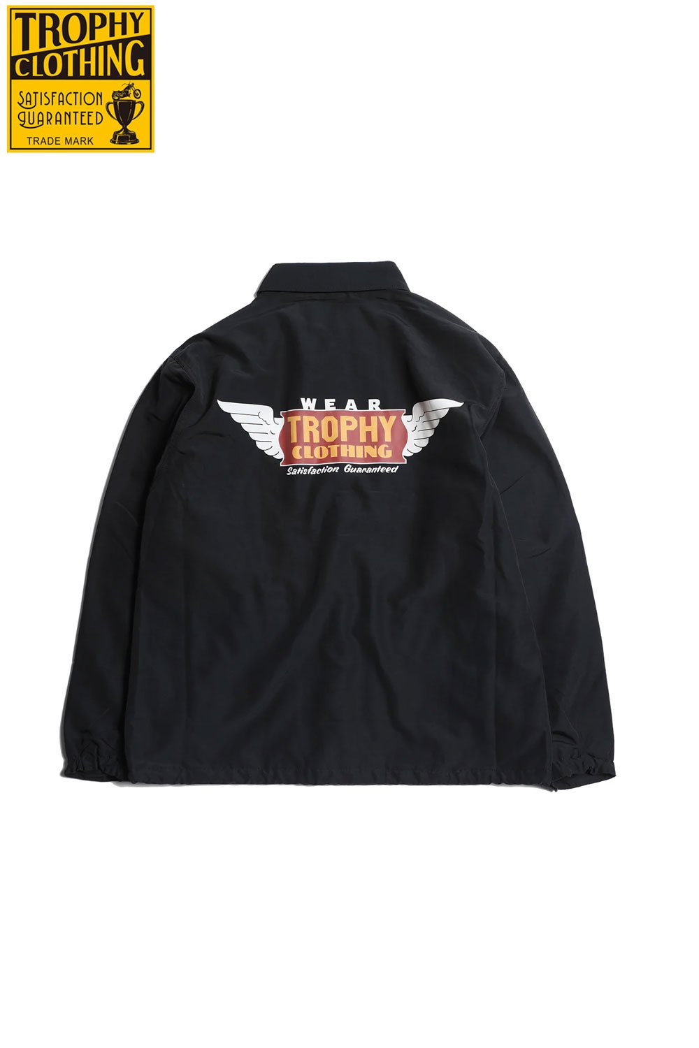 TROPHY CLOTHING(トロフィークロージング) ウォームアップジャケット Wing Logo Warm Up Jacket  TR24AW-502 通販正規取扱 | ハーレムストア公式通販サイト