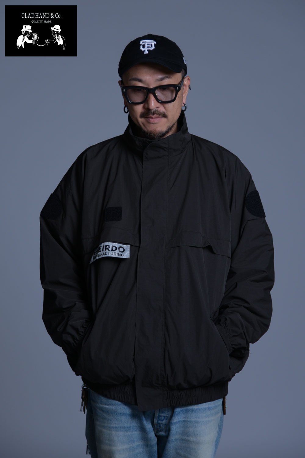 GLADHAND(グラッドハンド) ポリスマンジャケット POLICEMAN JACKET WRD x LCB-24-AW-01 通販正規取扱 |  ハーレムストア公式通販サイト