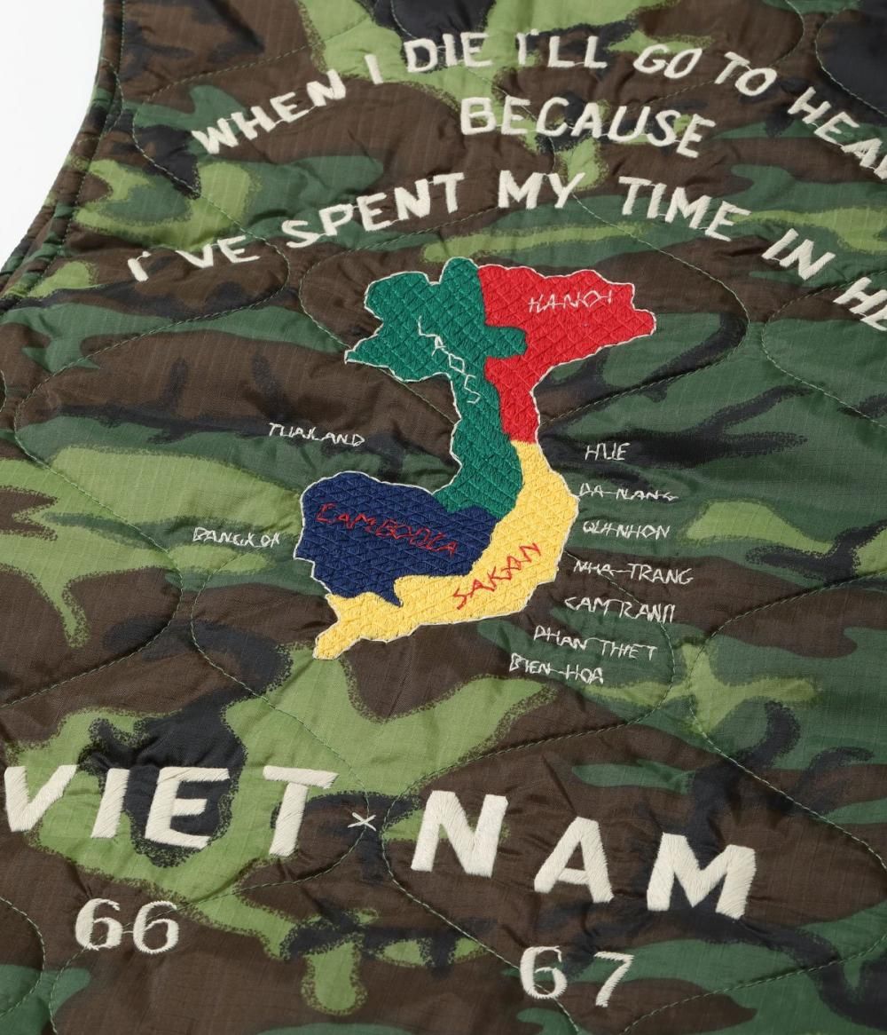 テーラー東洋 スーベニアベスト Mid 1960s Style Vietnam Liner テーラー東洋 スーベニアベスト Mid 1960s Style Vietnam Liner