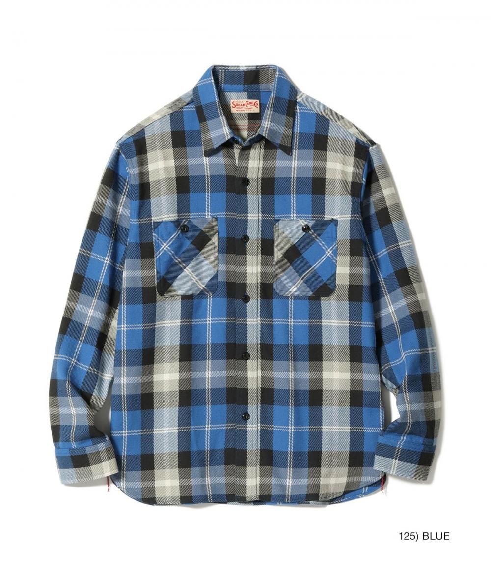 Runchan…♡様 確認用 SUGAR CANE(シュガーケーン) ツイルチェックワークシャツ TWILL
