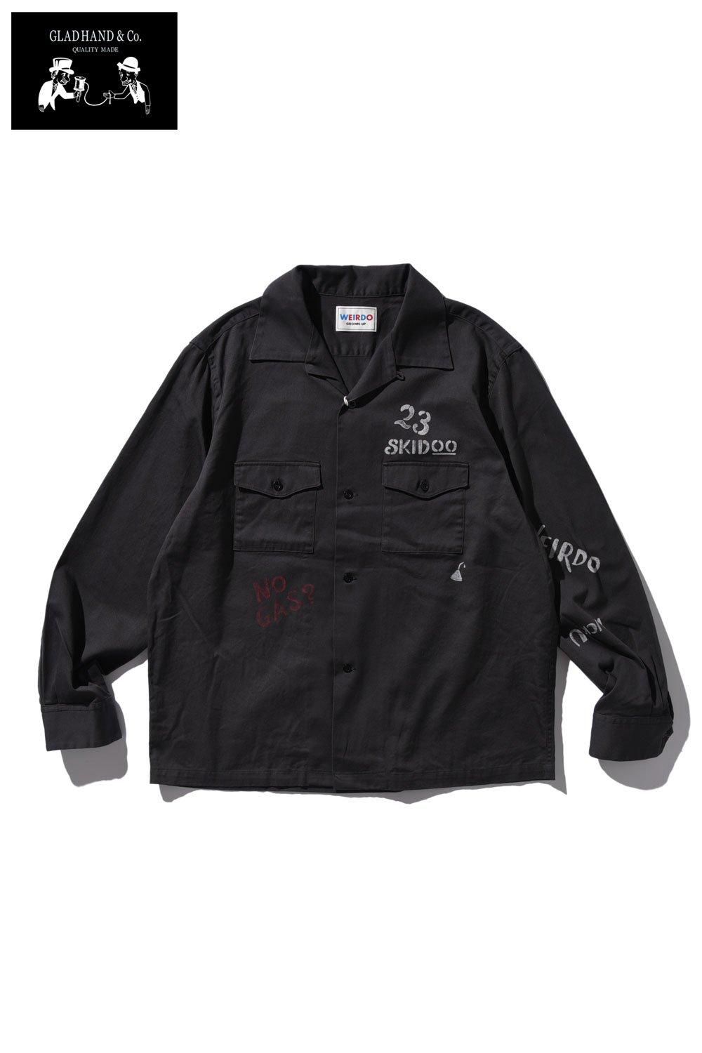 WEIRDO(ウィアード) ロングスリーブワークシャツ L/S WORK SHIRTS WRD WEIRDO(ウィアード) ロングスリーブワークシャツ L/S WORK SHIRTS WRD