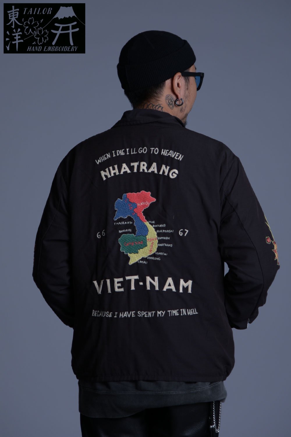 テーラー東洋 ベトジャン Mid 1960s Style Cotton Rayon Vietnam Jacket “VIETNAM MAP”  (AGING MODEL) TT15547 通販正規取扱 | ハーレムストア公式通販サイト