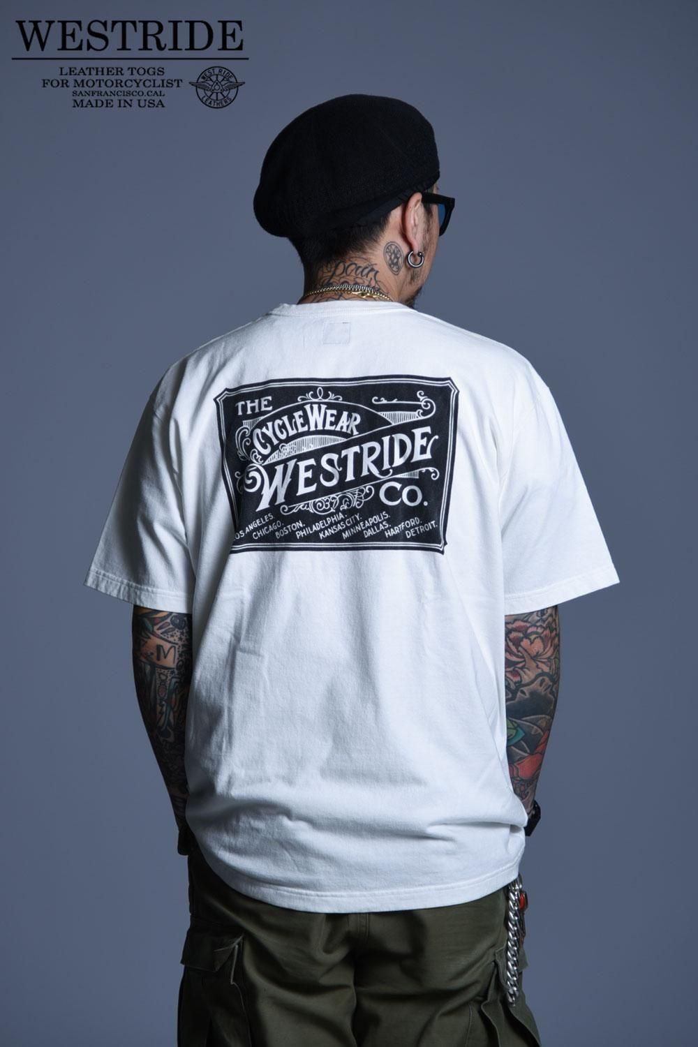 WESTRIDE(ウエストライド) Tシャツ PT.TEE.25-01 通販正規取扱