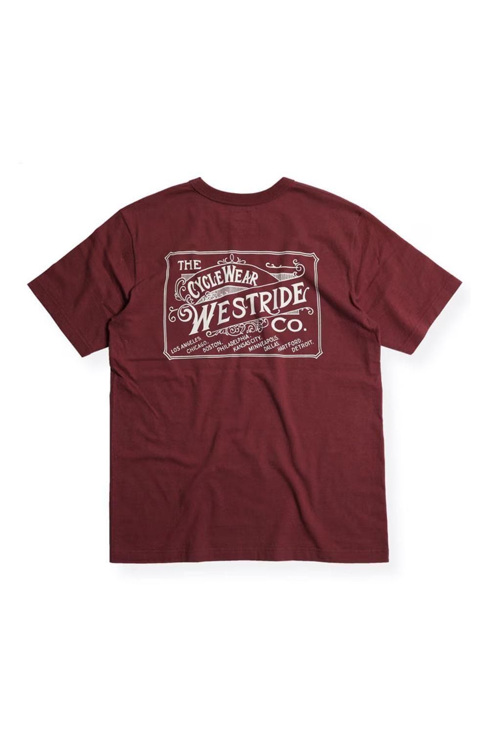WESTRIDE(ウエストライド) Tシャツ PT.TEE.25-01 通販正規取扱 WESTRIDE(ウエストライド) Tシャツ PT.TEE.25-01 通販正規取扱