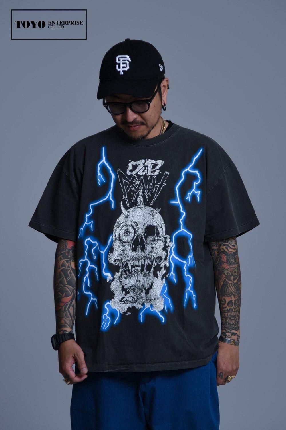 Fex Brother!半袖Tシャツ カミナリ KMT-217 Z250FT カワサキ