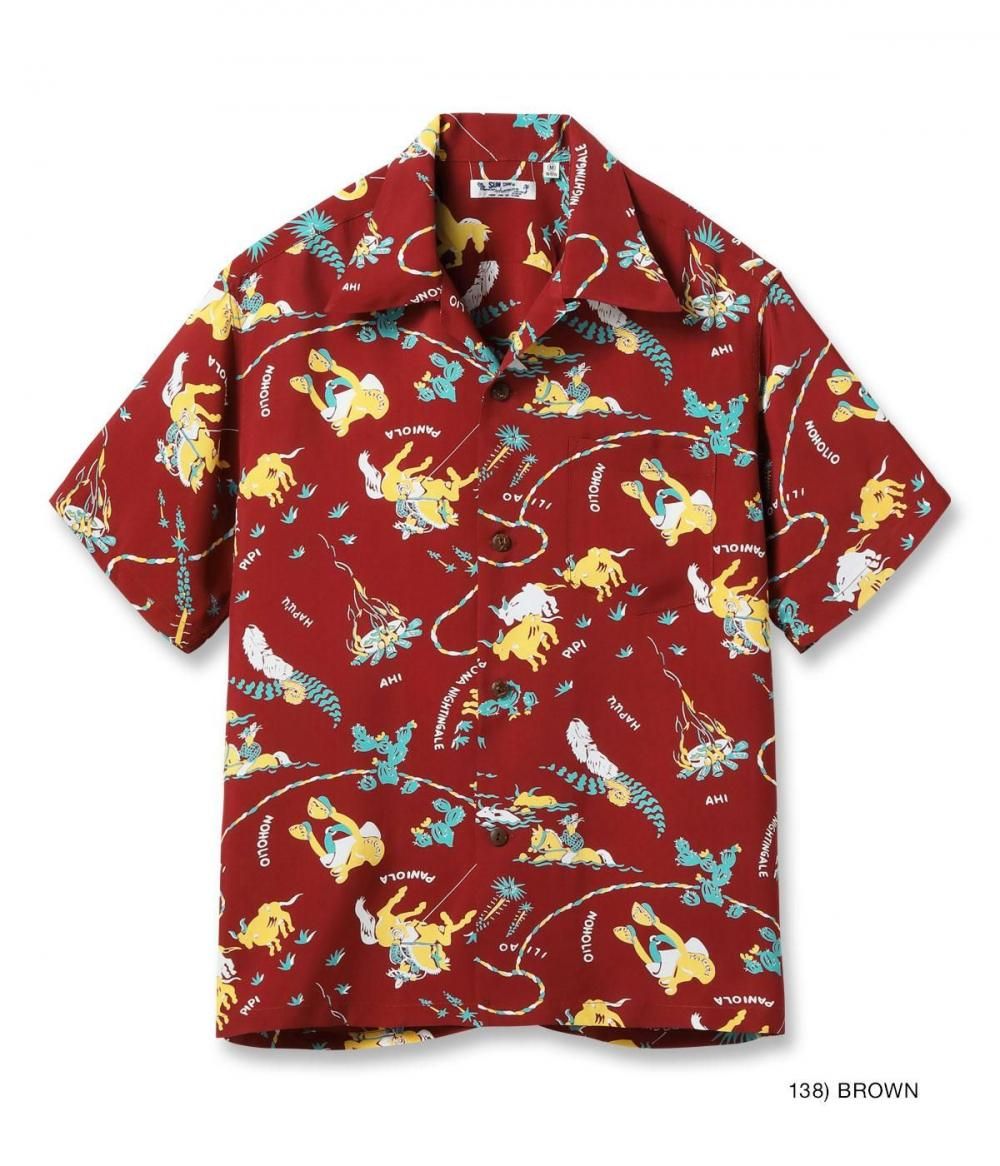 SUN SURF(サンサーフ) アロハシャツ RAYON HAWAIIAN SHIRT
