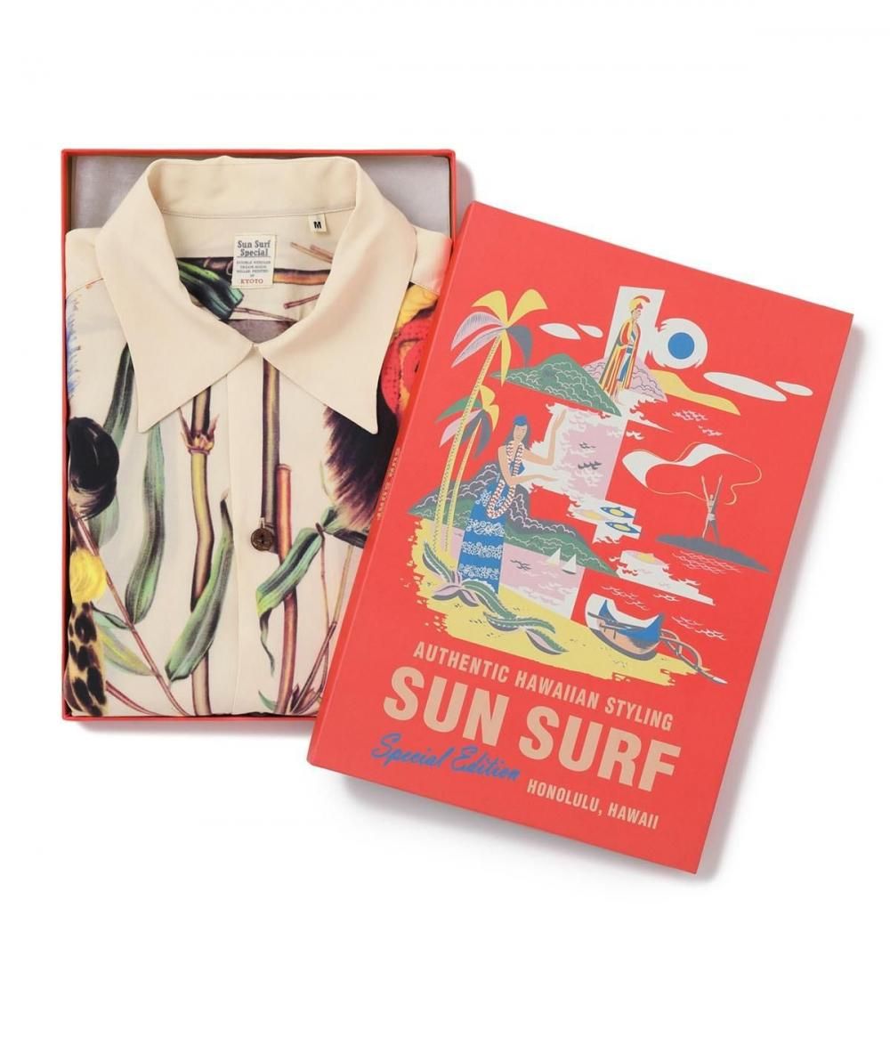 e*r様 25SS アロハシャツ SUN SURF “BATTLE MASK” SUN SURF / サンサーフ ： “BATTLE MASK” SPECIAL EDITION