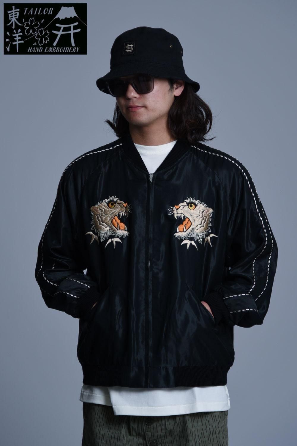 【y】Ameri vintage シアージャガード テイラードロンパース テーラー東洋 スカジャン スーベニアジャケット Mid 1950s Style