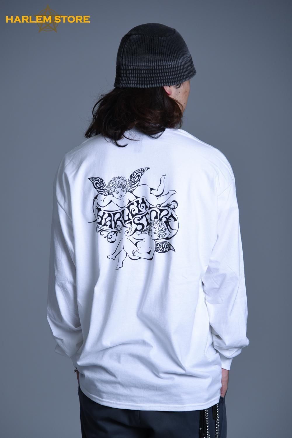 Tattoo Studio Yamada ロンT 美品ツアー　カットソー　長袖 TATTOO STUDIO YAMADA×HARLEM STORE Original(ハーレムストア