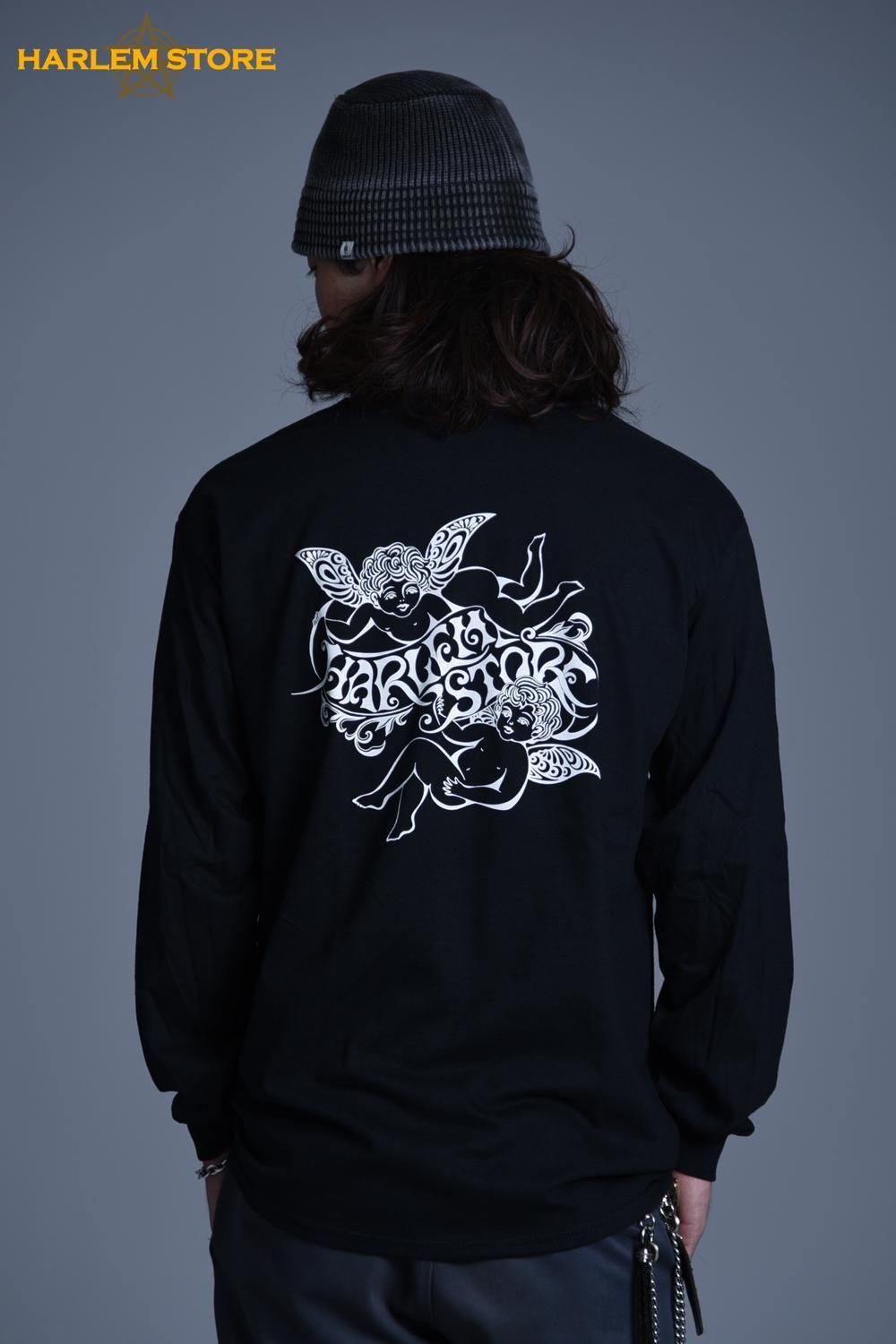 Tattoo Studio Yamada ロンT 美品ツアー　カットソー　長袖 TATTOO STUDIO YAMADA×HARLEM STORE Original(ハーレムストア