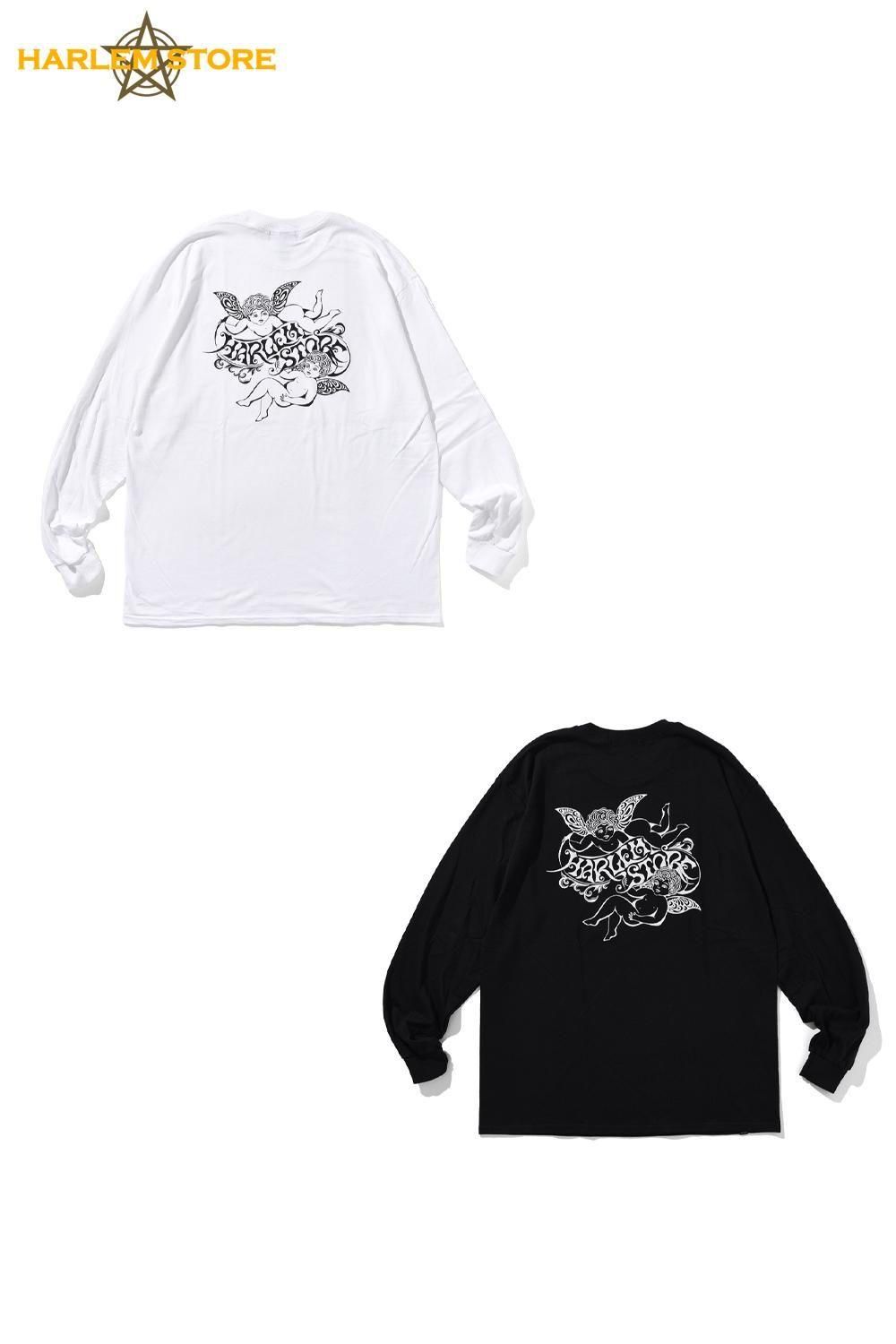 Tattoo Studio Yamada ロンT 美品ツアー　カットソー　長袖 TATTOO STUDIO YAMADA×HARLEM STORE Original(ハーレムストア