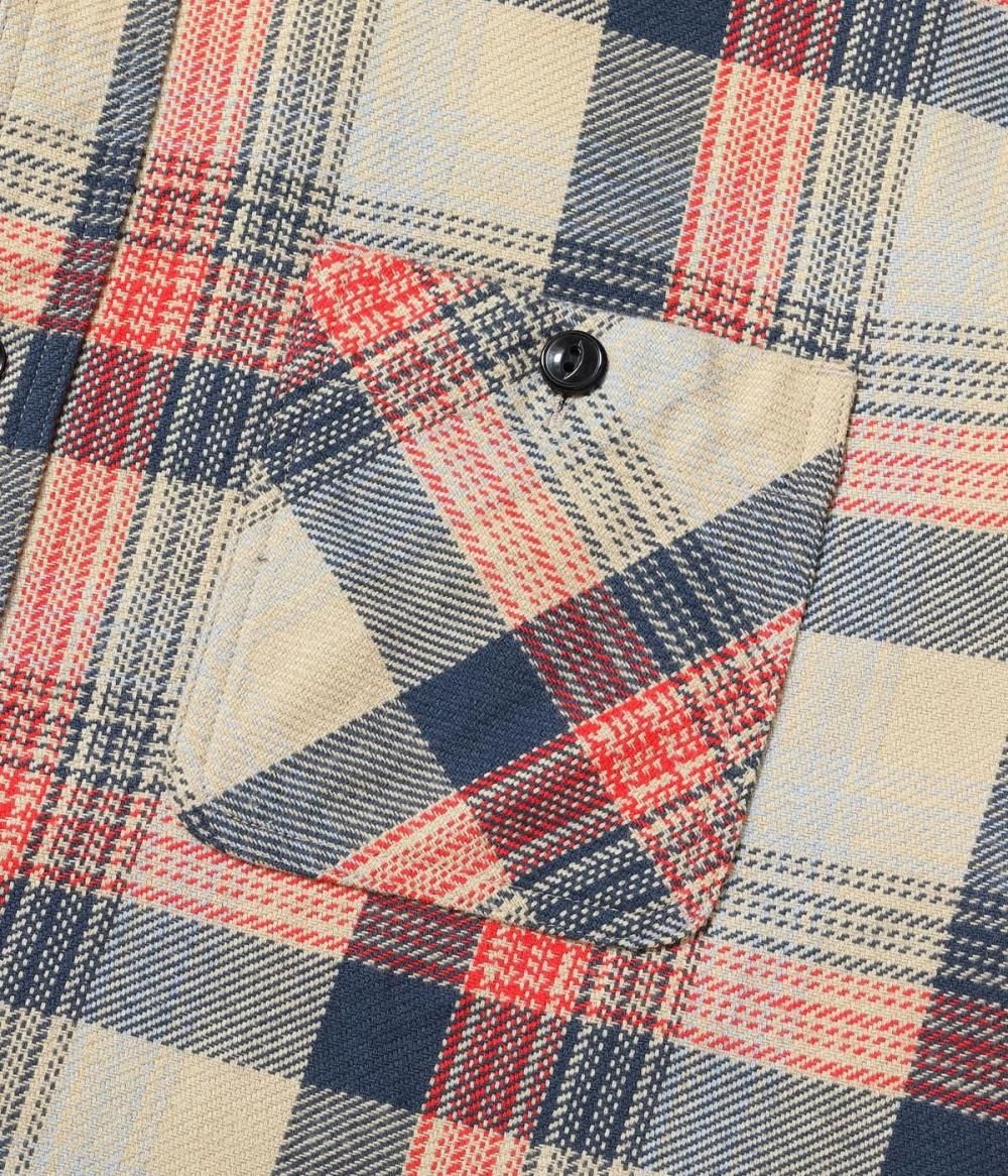 SUGAR CANE(シュガーケーン) チェックワークシャツ TWILL CHECK WORK