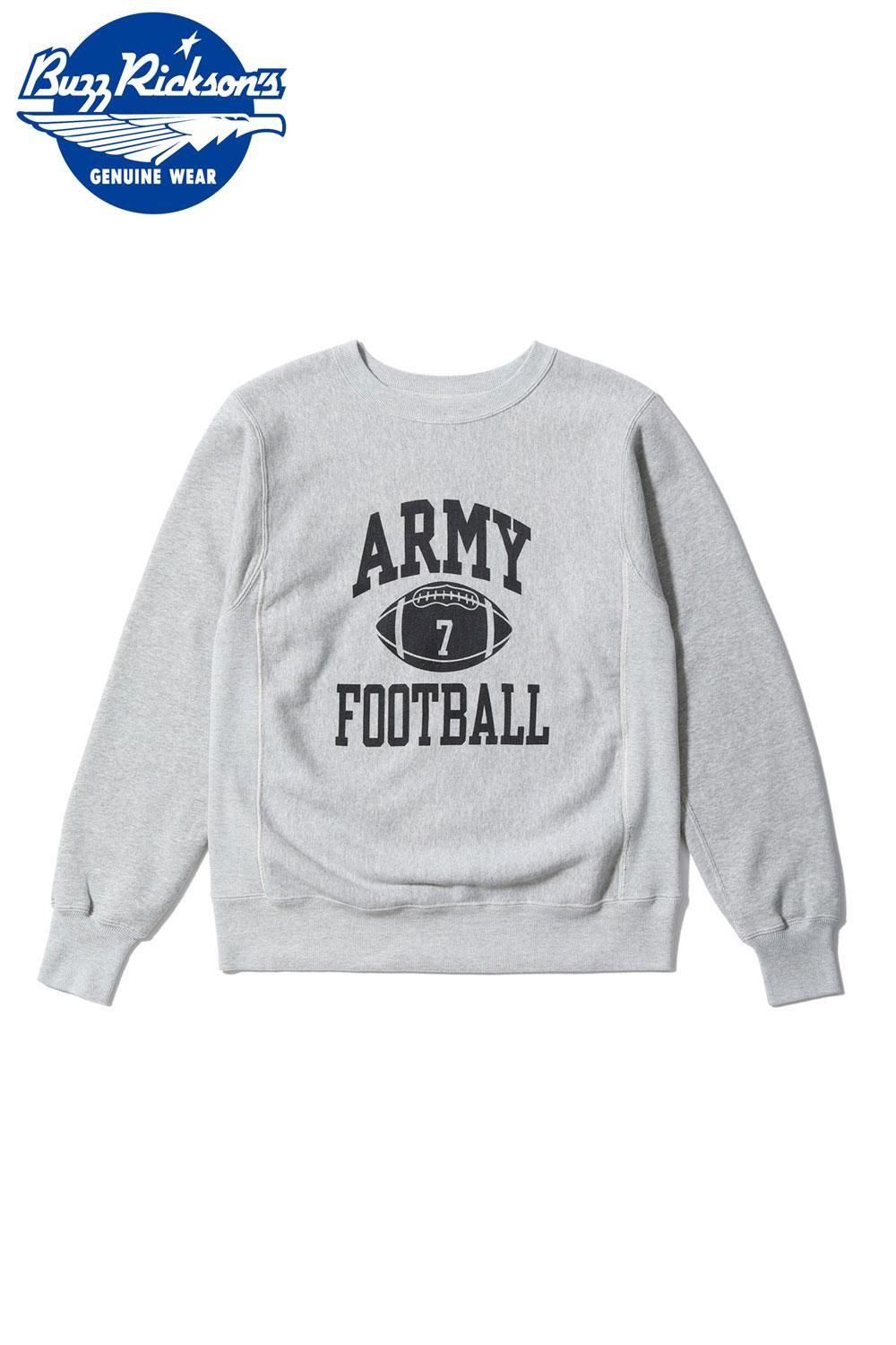 Buzz Rickson's スウェット　クルーネック　GRY Mサイズ バズリクソンズ(BUZZ RICKSON'S) クルーネックスウェット HORIZONTAL