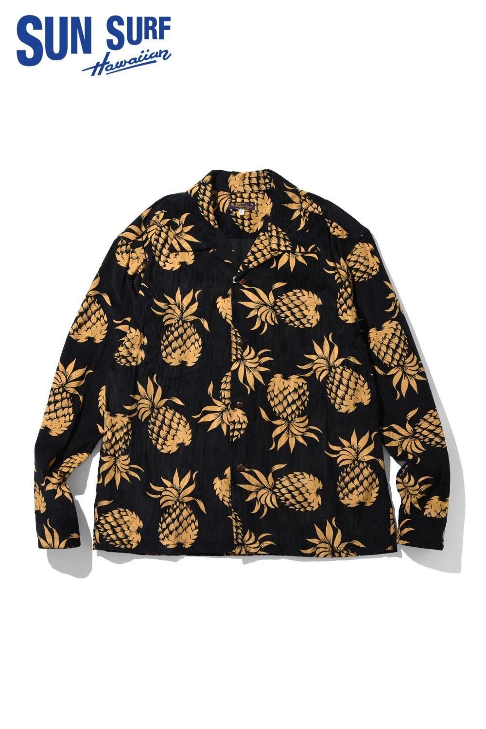 SUN SURF(サンサーフ) コーデュロイシャツ “DUKE'S PINEAPPLE” L/S