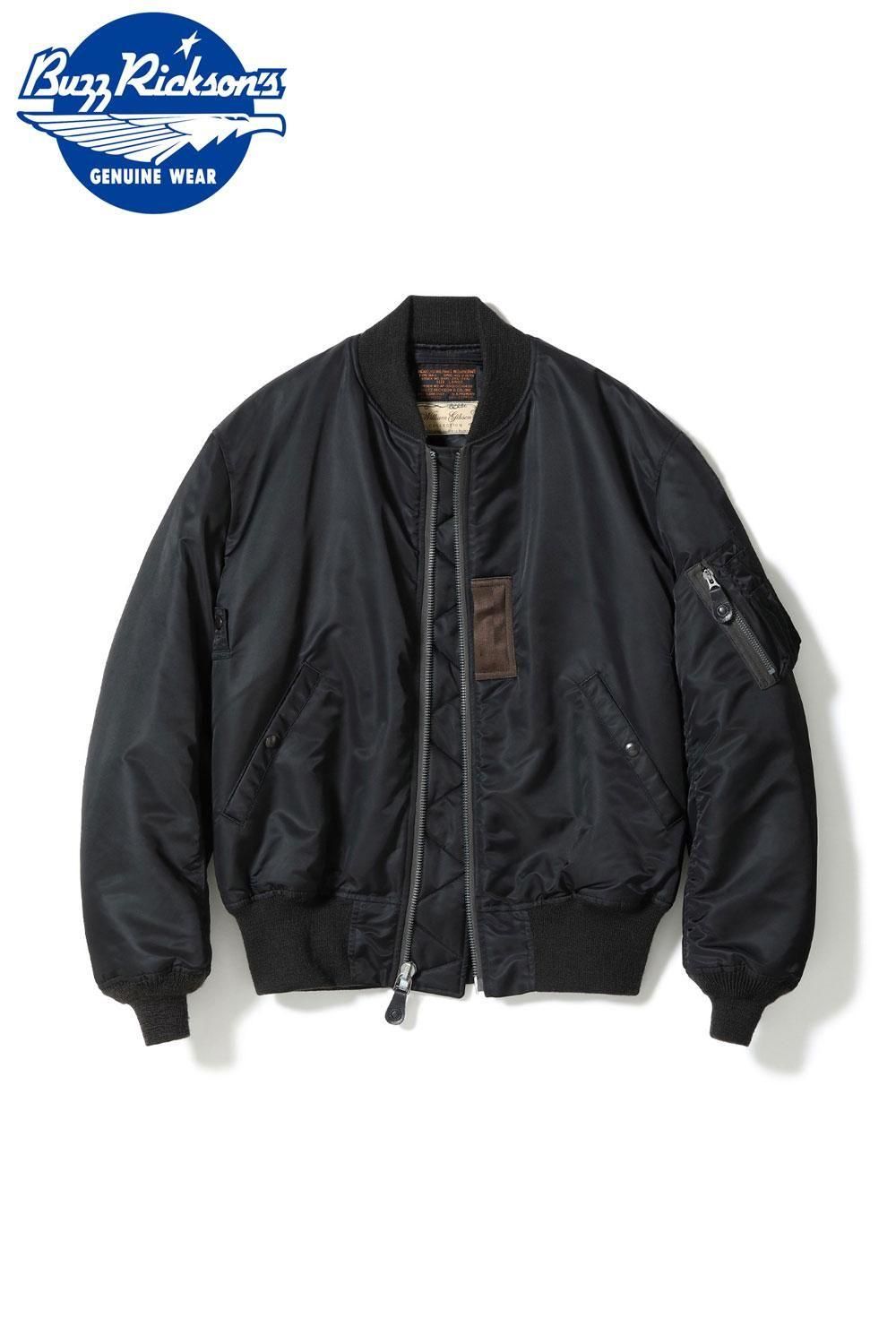 グレンマーティンスGlennMartens ×フォイルフライトジャケットS バズリクソンズ(BUZZ RICKSON'S) フライトジャケット WILLIAM